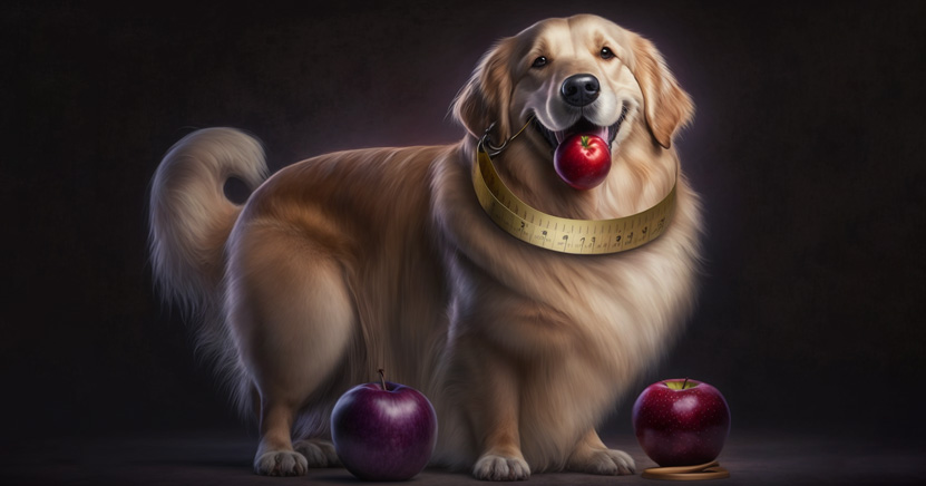 alimentação e nutrição para Golden Retrievers